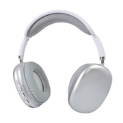 Wireless Bluetooth Headphones Noise Reduction Stereo Gaming Headset(Silver)