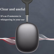 Wireless Bluetooth Headphones Noise Reduction Stereo Gaming Headset(Silver)