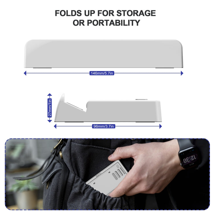 For ASUS  ROG Ally/Steam Deck/Switch JYS Desktop Stand 3-Speed Adjustable Angle - Accessories by JYS | Online Shopping South Africa | PMC Jewellery | Buy Now Pay Later Mobicred