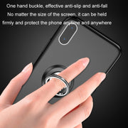 5pcs Car Magnetic Metal Ring Buckle Mobile Phone Holder(Dark Night Green)