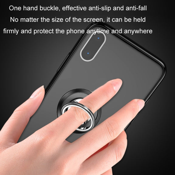 5pcs Car Magnetic Metal Ring Buckle Mobile Phone Holder(Dark Night Green)