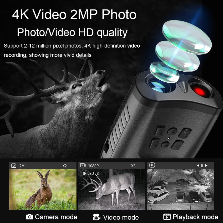 APEXEL 3-inch LCD HD Screen Photo Video Portable Binoculars Digital Infrared Night Vision Device(APL-NV009) - free shipping - PMC Jewellery - Order now!