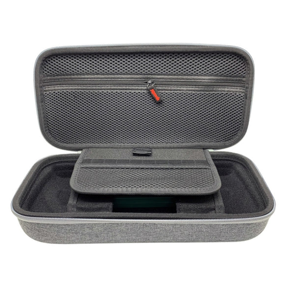 For ASUS ROG Ally Game Console Storage Bag EVA Oxford Bunetto Bracket Protection Bag(Gray)
