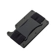 RFID Carbon Fiber Metal Card Holder Multifunctional  Anti-theft Credit Card Box(Black) - Antimagnetic RFID Package by PMC TechLife | Online Shopping South Africa | PMC TechLife | Buy Now Pay Later Mobicred