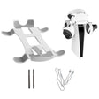 iplay for PS5/PSVR2 Headphone Storage Bracket Charging Cable with Indicator Light(White) - Holder by iplay | Online Shopping South Africa | PMC TechLife | Buy Now Pay Later Mobicred