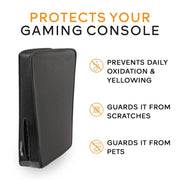 For PS5 Host Water-resistant Dustproof Protective Cover Compatible With Digital Optical Drive Version