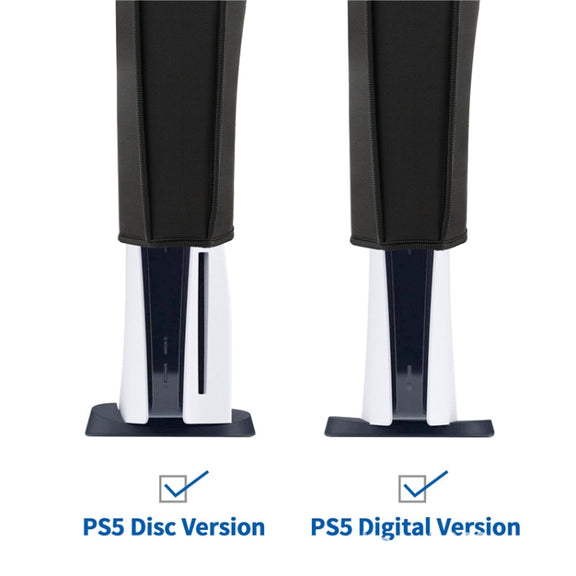 For PS5 Host Water-resistant Dustproof Protective Cover Compatible With Digital Optical Drive Version