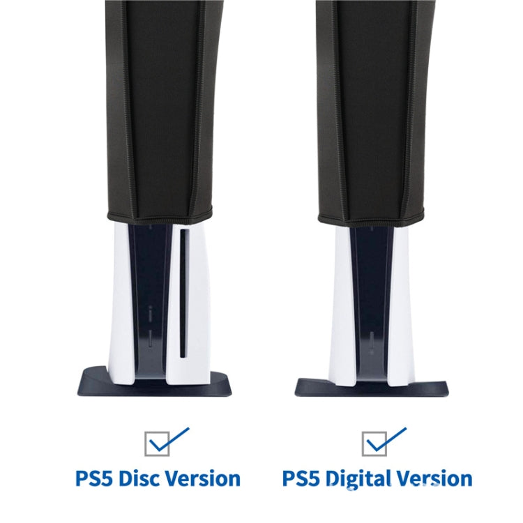 For PS5 Host Water-resistant Dustproof Protective Cover Compatible With Digital Optical Drive Version