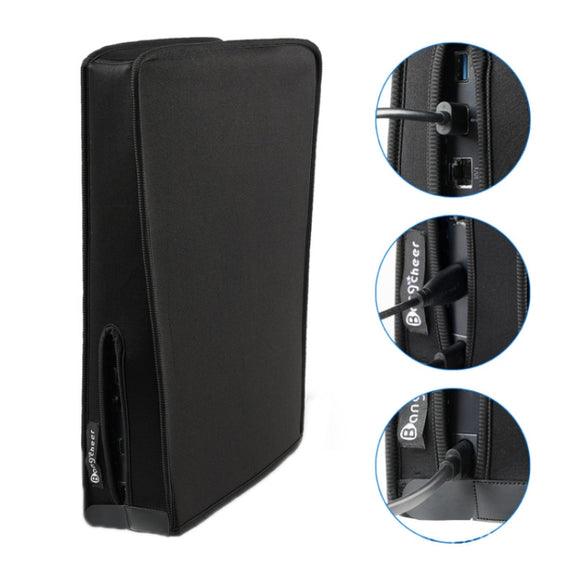 For PS5 Host Water-resistant Dustproof Protective Cover Compatible With Digital Optical Drive Version