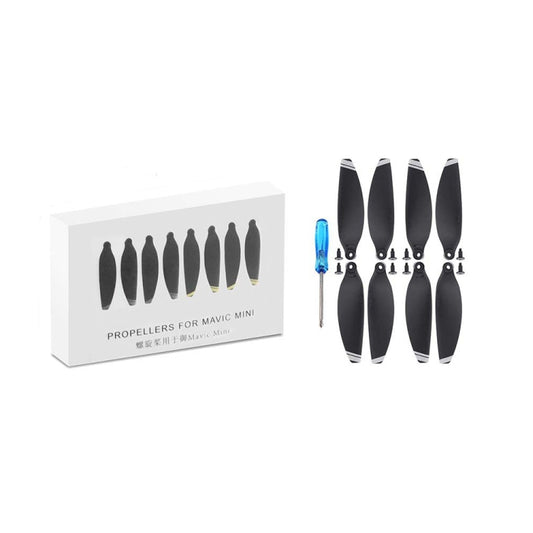 For DJI Mavic Mini 4726F Wing Propeller Blade Drone Accessories, Spec: 2pairs Silver Edge - free shipping - PMC Jewellery - Order now!