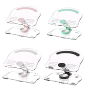KF-Z11 Acrylic Tablet PC Mobile Phone Bracket Desktop Rotating Foldable Lazy Non-slip Phone Support Frame(White)