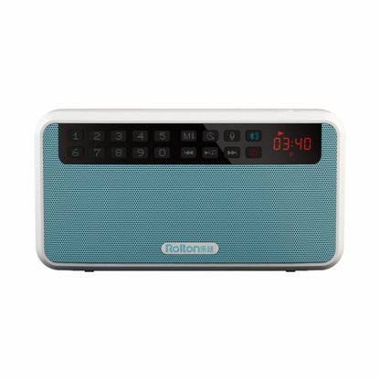 Rolton E500 Bluetooth Speaker 2.1-Channel Built-In Microphone Supports FM Radio(Blue) - free shipping - PMC Jewellery - Order now!