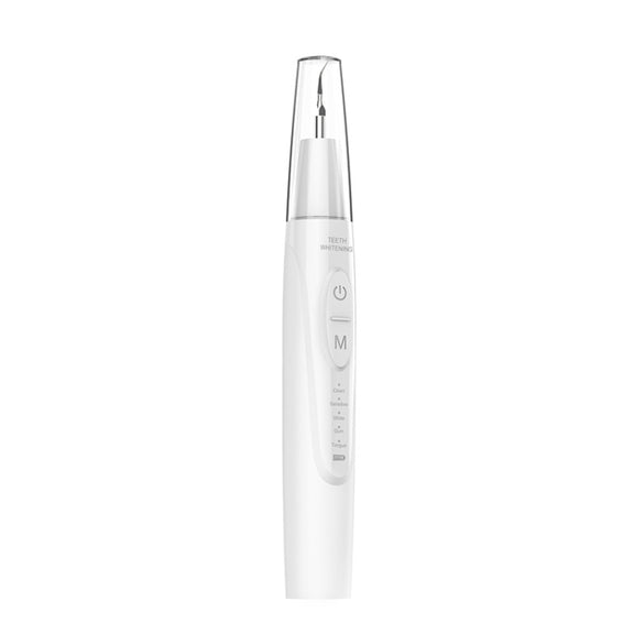 Ultrasonic Electric Scaler Home Dental Cleaner Portable Scaling Instrument(White)