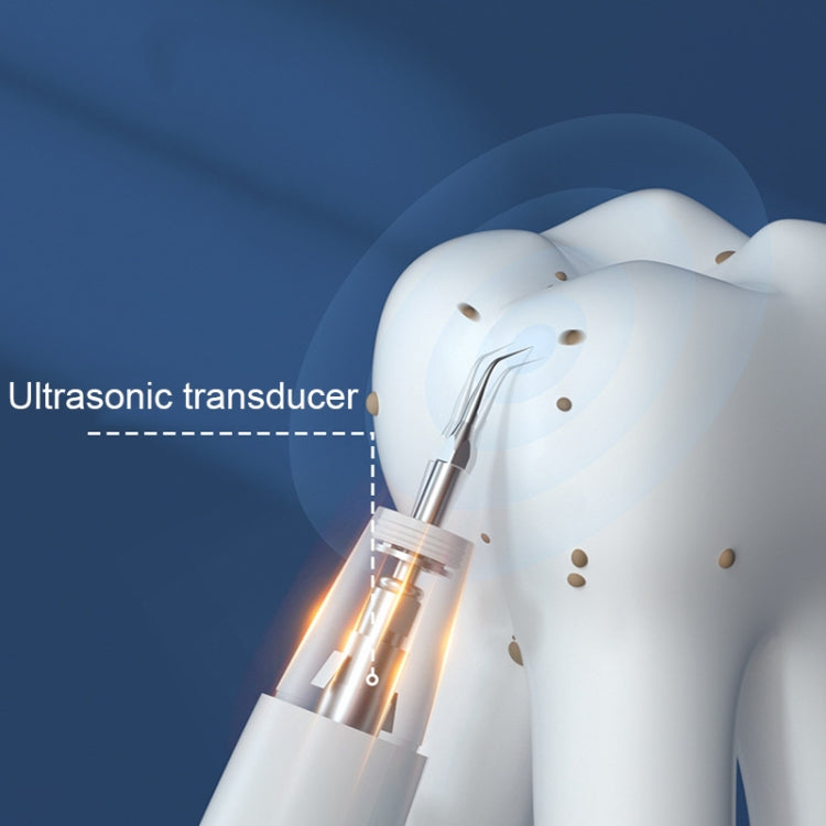 Ultrasonic Electric Scaler Home Dental Cleaner Portable Scaling Instrument(White) - free shipping - PMC TechLife - Order now!