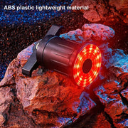 WEST BIKING Bicycle USB Charging Smart Brake Sensor Warning Tail Light(Sit Tube)