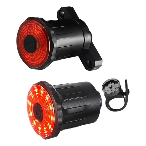 WEST BIKING Bicycle USB Charging Smart Brake Sensor Warning Tail Light(Cushion)