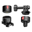 For GoPro/Insta360 GO 3 Action Camera Magnetic Gimbal Base Adapter Accessories(3pcs/set) - Connection Mount by PMC TechLife | Online Shopping South Africa | PMC TechLife