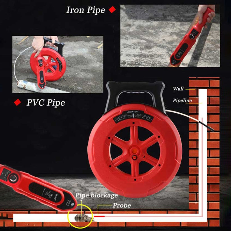 NOYAFA NF-5140 Wall Pipe Blockage Detector Pipe Blockage Detector For Iron/PVC/Cement/Steel Pipes - free shipping - PMC Jewellery - Order now!