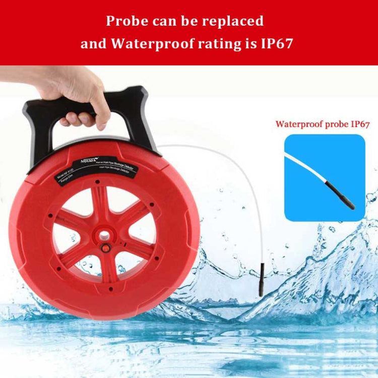 NOYAFA NF-5130 Wall Pipe Blockage Detector Pipe Blockage Detector For Iron/PVC/Cement/Steel Pipes - free shipping - PMC Jewellery - Order now!