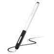 For Apple Pencil 2 Non-Slip Anti-Fall Translucent Segmented Pen Case(Mysterious Black) - Pencil Accessories by PMC TechLife | Online Shopping South Africa | PMC TechLife