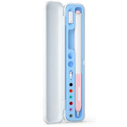 For Apple Pencil 1/2 Capacitance Pen Adapter Accessory Storage Box(Sky Blue)