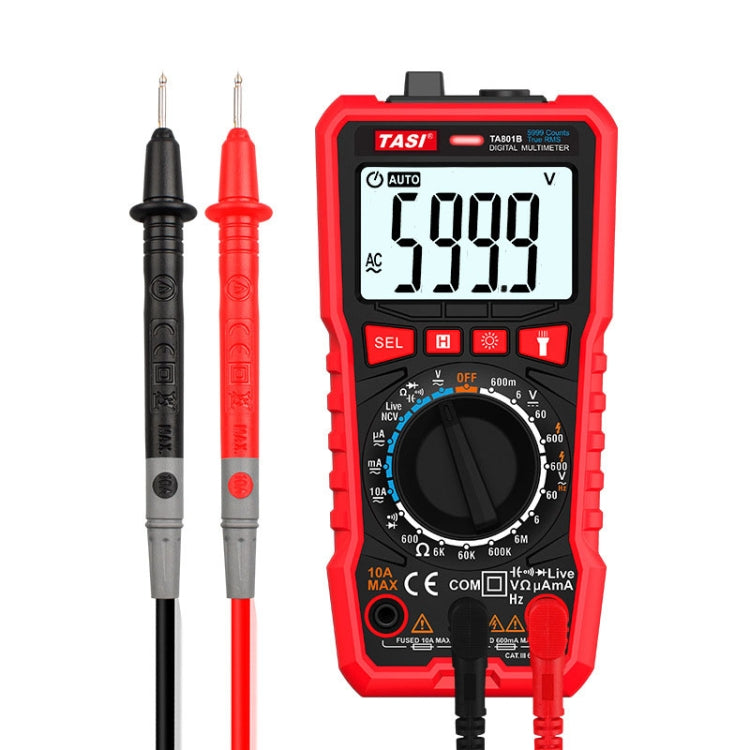 TASI TA801B Automated Manual Integral Digital Multimeter High Precision Digital Display Ammeter - Digital Multimeter by TASI | Online Shopping South Africa | PMC TechLife | Buy Now Pay Later Mobicred