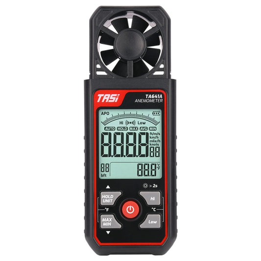 TASI TA641A High Precision Wind Speed Instrument Wind Volume Tester Handheld Wind Speed Meter - Tachometers & Anemometer by TASI | Online Shopping South Africa | PMC Jewellery | Buy Now Pay Later Mobicred