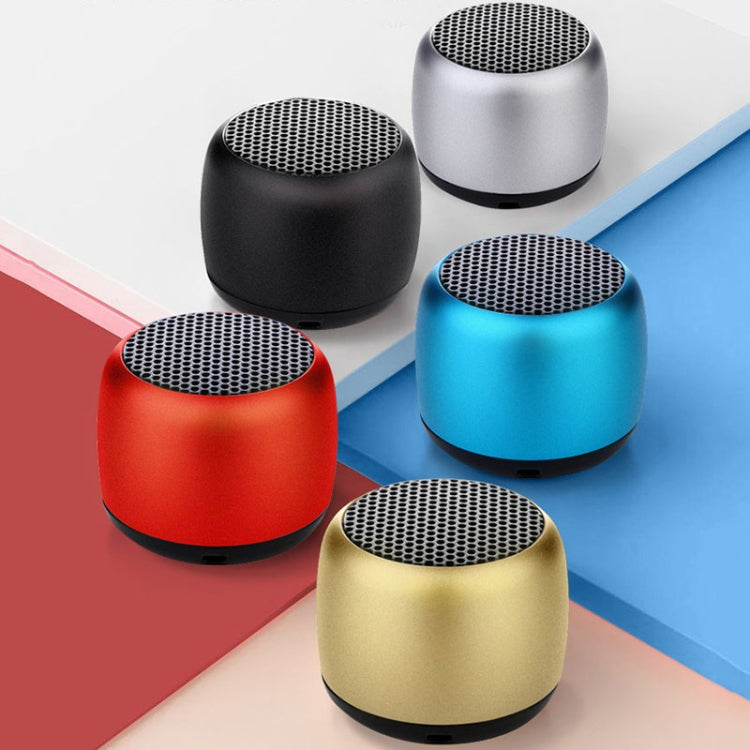 Small TWS Couplet Wireless Bluetooth Speaker Mini Smart Noise Reduction Water-resistant Speaker(Blue)