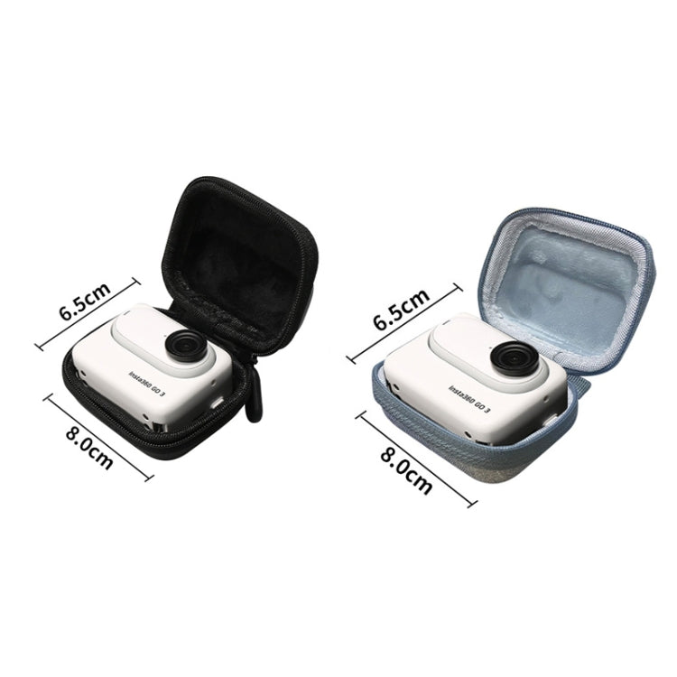 For Insta360 GO 3 Mini Body Bag Portable Storage Bag With Carabiner(Gray) - Case & Bags by PMC TechLife | Online Shopping South Africa | PMC TechLife