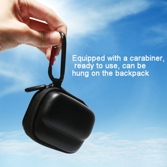 For Insta360 GO 3 Mini Body Bag Portable Storage Bag With Carabiner(Gray)