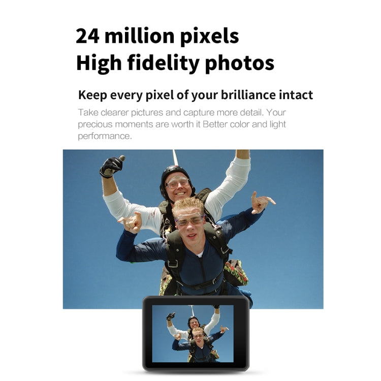 5K/30FPS WIFI HD Anti-Shake Remote Touch Dual-Screen IP68 Waterproof Sports Camera, Style: Camera + 64G Card - Other Camera by PMC TechLife | Online Shopping South Africa | PMC TechLife