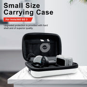 For Insta360 GO 3 AMagisn Hard Shell Storage Bag Water-resistant Bag(Gray)