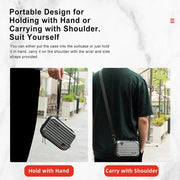 For Insta360 GO 3 AMagisn Hard Shell Storage Bag Water-resistant Bag(Gray)