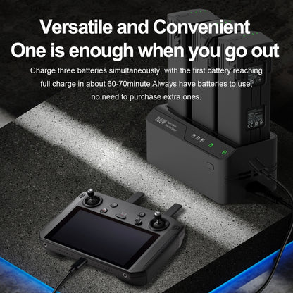 For DJI Mavic 3 Series LKTOP 200W 3-Channel Battery Charger EU Plug - free shipping - PMC Jewellery - Order now!