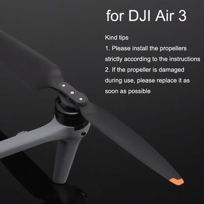 Original DJI Air 3 1pair Noise Reduction Propeller(Black) - free shipping - PMC Jewellery - Order now!
