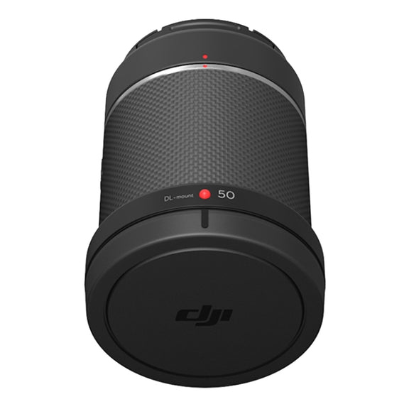 Original DJI DL 50mm F2.8 LS ASPH Lens for Zenmuse X7 / X9-8K Air / X9-8K Air PTZ Camera(Black)