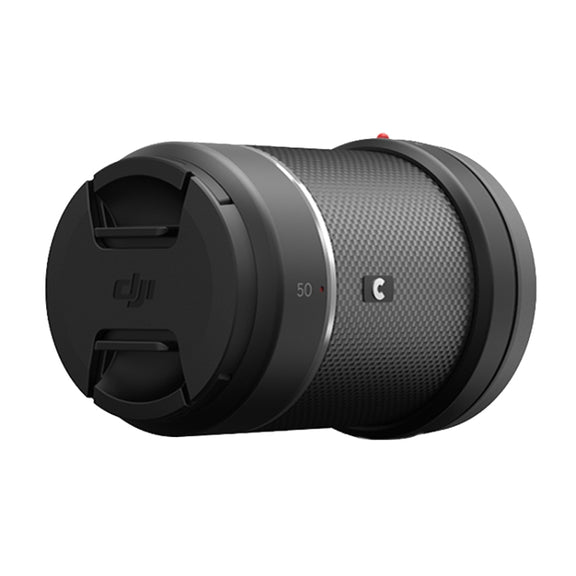 Original DJI DL 50mm F2.8 LS ASPH Lens for Zenmuse X7 / X9-8K Air / X9-8K Air PTZ Camera(Black)