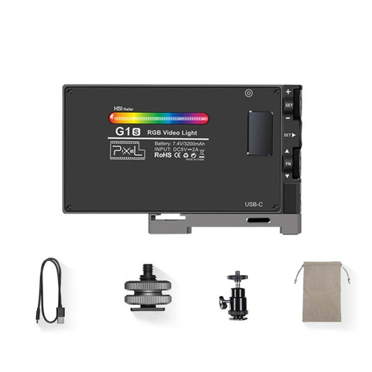Pixel G1S Mini Outdoor RGB Color Fill Light Camera Small Desktop Lights(A Set) - free shipping - PMC Jewellery - Order now!