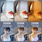 Pixel G1S Mini Outdoor RGB Color Fill Light Camera Small Desktop Lights(A Set)
