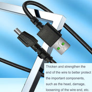 For Razer / Naga Viper Pro / Viper V2 Professional Wireless Mouse Charging Cable(Black)