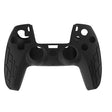 For PS5 Gamepad Silicone Case Non-slip Texture Thickened Protective Cover(Black) - Cases by PMC TechLife | Online Shopping South Africa | PMC TechLife