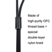 For Beyer T1(2nd/3rd Generation) T5 / Amiro Balanced Headphone Cable 3.5mm+6.35mm Adapter