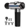 20-speed Touch Control Fascia Massager with 6 Massage Heads,CN Plug(Silver) - Massage gun & Accessories by PMC TechLife | Online Shopping South Africa | PMC TechLife | Buy Now Pay Later Mobicred