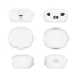 For EarFun Air Pro 3 Silicone Earphone Dustproof Storage Case(White) - Other Earphone Case by PMC TechLife | Online Shopping South Africa | PMC TechLife