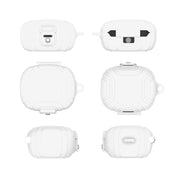 For EarFun Air Pro 3 Silicone Earphone Dustproof Storage Case(White)