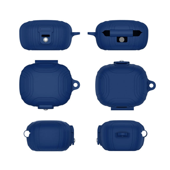 For EarFun Air Pro 3 Silicone Earphone Dustproof Storage Case(Blue)