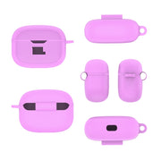 For JBL Vibe Beam Headphone Silicone Water-resistant Dustproof Protective Case(Light Purple)