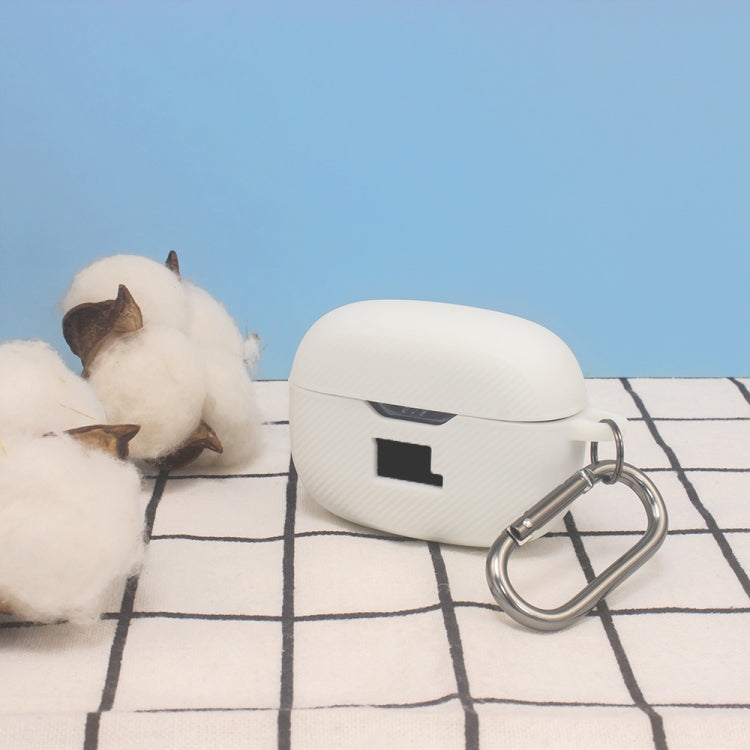 For JBL Vibe Beam Headphone Silicone Waterproof Dustproof Protective Case(Light Purple) - JBL Earphone Case by PMC TechLife | Online Shopping South Africa | PMC TechLife