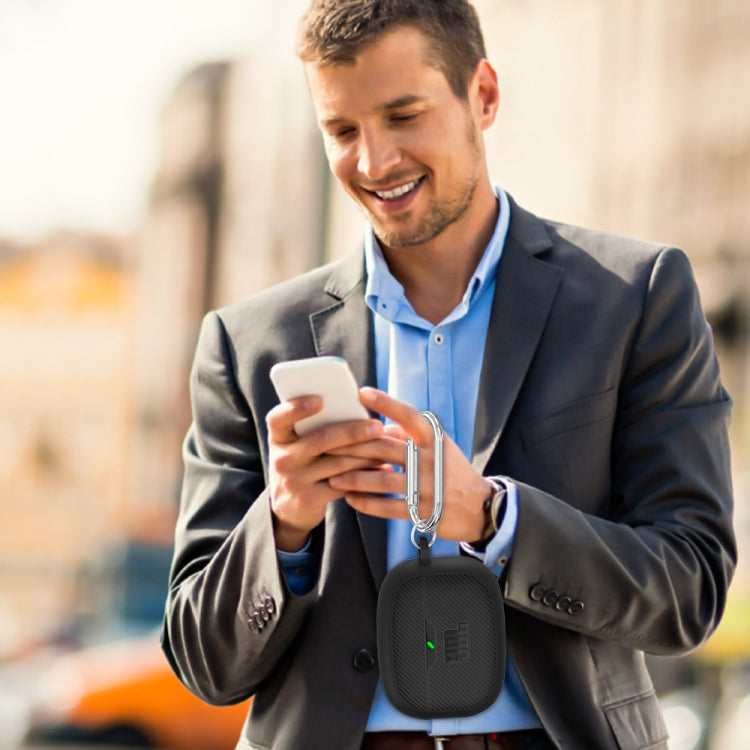 For JBL Vibe Beam Headphone Silicone Waterproof Dustproof Protective Case(Black) - free shipping - PMC TechLife - Order now!