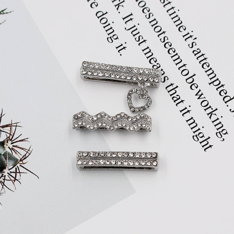 3pcs/set Smart Watch Silicone Strap Buckle Decoration Ring(Silver) - free shipping - PMC TechLife - Order now!